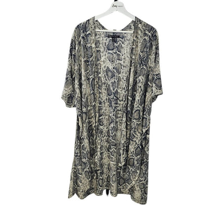 Brunette The Label x KOY Resort Snake Print Swim Cover Up
