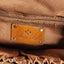 Patricia Nash Laureana Coral Raffia Frame Top Handle Bag