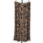 Aritzia Wilfred Amelie Leopard Print Button Front Midi Skirt