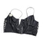 Anthropologie Womens Sequin Star Print Bralette