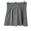 Garage Womens Wide Waistband Heathered Grey Skater Skirt