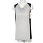 Sympli Womens Cowl Neck Sleeveless Stretch Tank