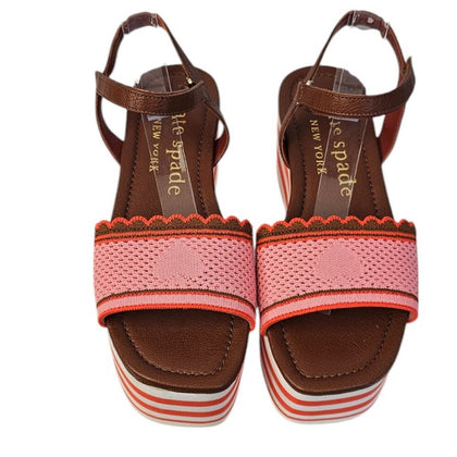 Kate Spade Womens High Rise Spade Wedges