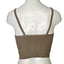 SET Active Womens Ribbed Crop Scoop Neck Tank Top