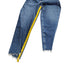 Good American Good Waist High-Rise Cropped Palazzo Jeans