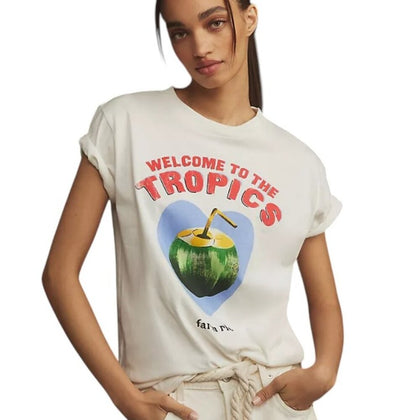 Farm Rio Welcome to the Tropics Tee