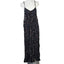 Farm Rio Womens V-Neck Sequin Slip Dress