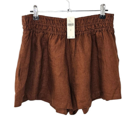 Anthropologie The Somerset Shorts Linen Edition