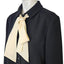 Kate Spade Griffin Tie Neck button Front Crepe Dress