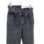 AGOLDE Womens Criss Cross Straight Leg Fray Bottom Jeans