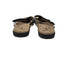 Taos Womens Prize 3 Leather Slide Sandals