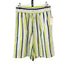 Anthropologie Boxy Bermuda Shorts Striped