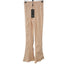 Bo+Tee Womens Ribbed Wide Leg Pull On Pants
