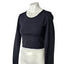 Aritzia Babaton Contour Long Sleeve Crop Top