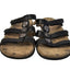 Taos Womens Prize 3 Leather Slide Sandals
