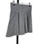 Garage Womens Wide Waistband Heathered Grey Skater Skirt