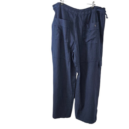 Anthropologie Pilcro Linen Blend Beach Cargo Pants