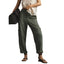 Anthropologie Pilcro Slim Linen Blend Beach Cargo Pants