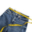 Good American Good Waist High-Rise Cropped Palazzo Jeans