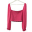 Aritzia Wilfred Saga Smocked Blouse