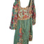 Farm Rio x Anthropologie Puff-Sleeve Square-Neck Romper