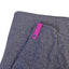 Lululemon Vinyasa Scarf, Rulu, Heathered Herringbone Black Grape