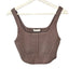 Aritzia Babaton Sculpt Knit Bustier Crop Top