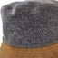 Brunello Cucinelli Bucket Hat Beaded Detail Denim Suede Size Small Authenticated