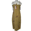 Farm Rio x Anthropologie Embroidered Linen Blend Dress