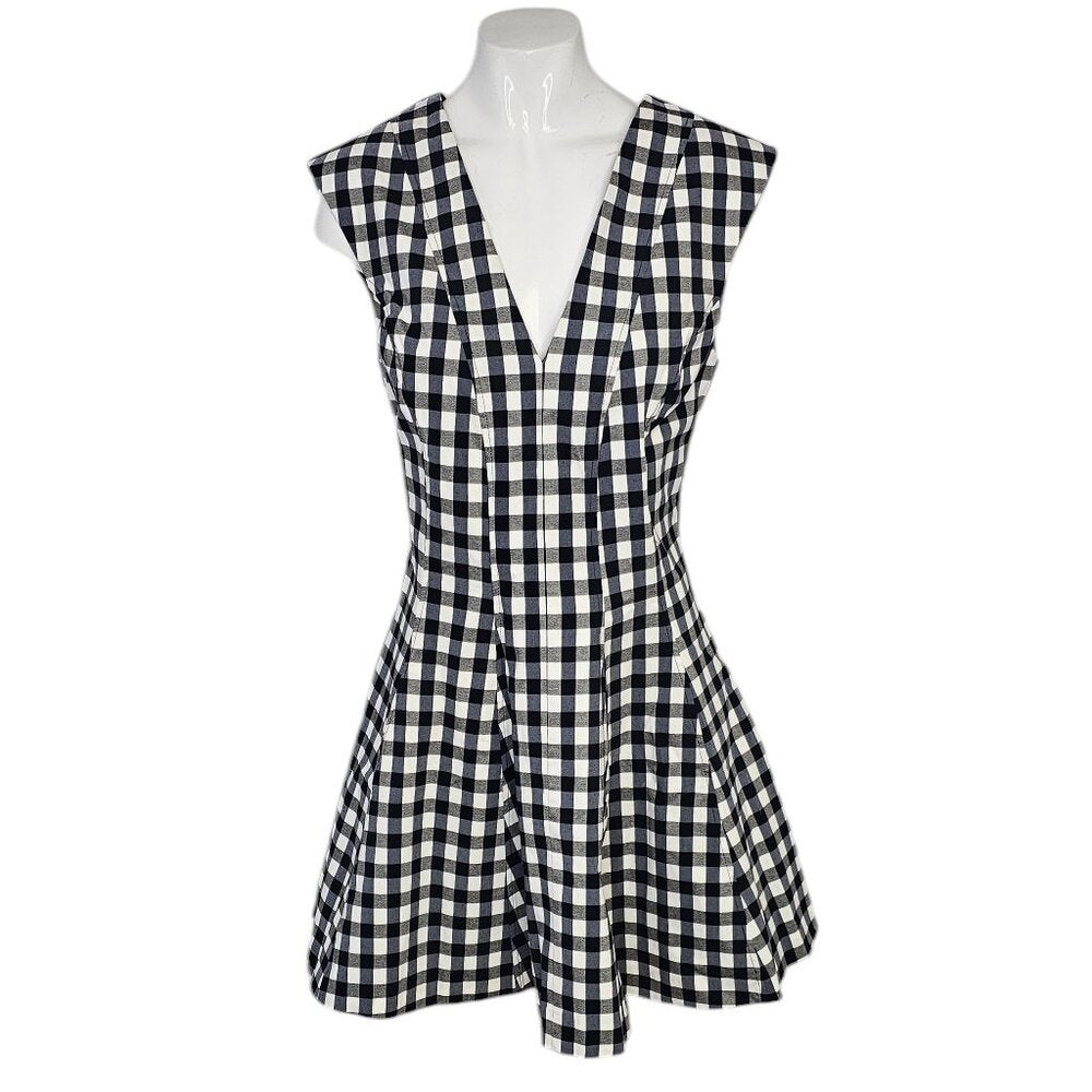 Anthropologie Maeve Cap-Sleeve V-Neck A-Line Mini Dress Luxy Thrift Anthropologie Maeve Cap-Sleeve V-Neck A-Line Mini Dress Luxy Thrift