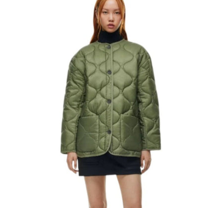 Aritzia Babaton Evergreen Quilted Jacket