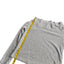 Standard James Perse Striped Cowl Neck Long Sleeve Shirt