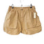 Anthropologie Pilcro Utility Bubble Hem High Waist Shorts