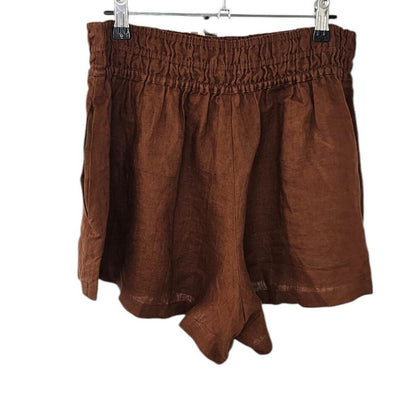 Anthropologie The Somerset Shorts Linen Edition