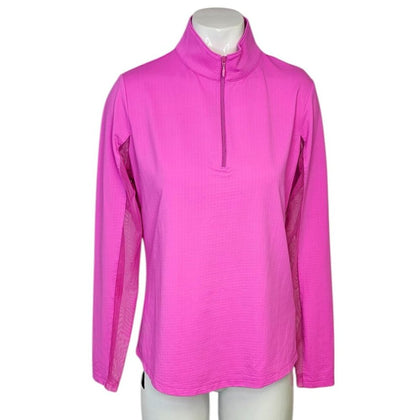 IBKUL Umorfil Long Sleeve Zip Mock Neck