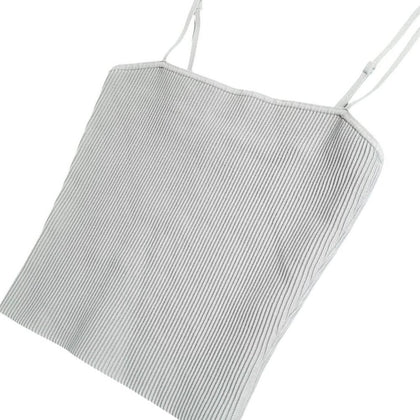 Aritzia Babaton Sculpt Knit Square Neck Waist Tank