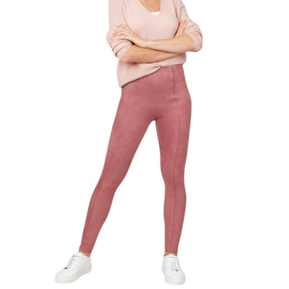 SPANX Womens Faux Suede Leggings