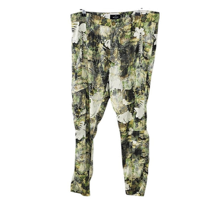 Masons Italy Womens Asia Snake Camouflage Cargo Pants