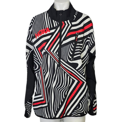 HOKA One One Womens Ironman Wind Resistant Half Zip Jacket