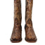Boulet Womens Leather Embroidered Cowboy Boots