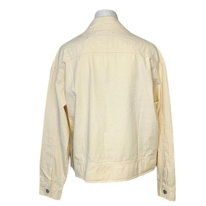 Anthropologie Dear John Collarless Utility Jacket