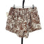 Anthropologie Printed Pleated Shorts