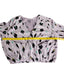 ASTR The Label Pleated Plisse Surplice V-Neck Floral Blouse