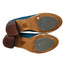 Miz Mooz Nomad Turquoise Blue Leather Heeled Ankle Boots