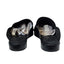 Frank & Oak Womens Black Leather Mules