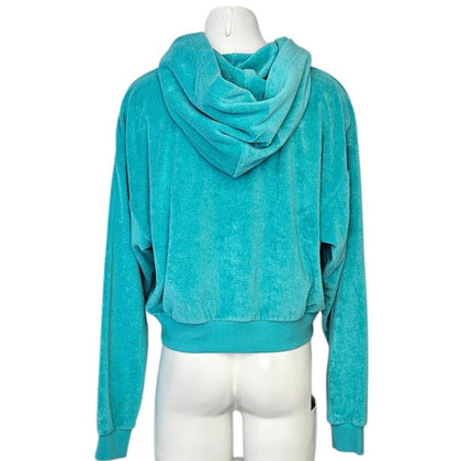 Aritzia TNA Towel Boyfriend Zip Up Relaxed Sweater