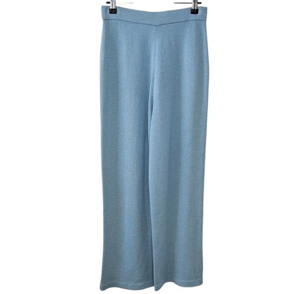 St. John Collection Womens Santana Knit Pull On Wide Leg Pants