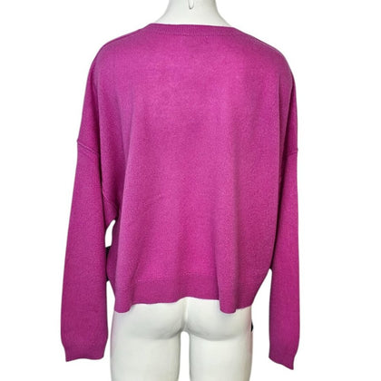 Anthropologie Pilcro The Alani 100% Cashmere Crop Sweater
