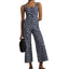 Anthropologie Maeve The Portside Button Front Floral Wide Leg Jumpsuit