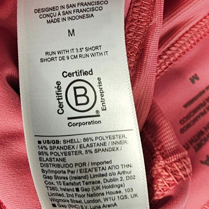 Athleta Womens Run With It 3.5" Short